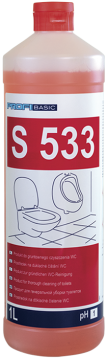 S 533 Profibasic Lakma 1L - Środek do gruntownego czyszczenia WC